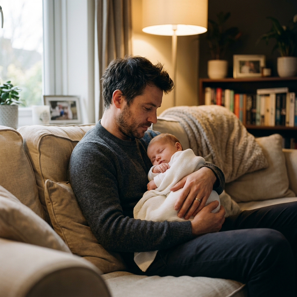 ADHS bei Erwachsenen - Vater mit Kind