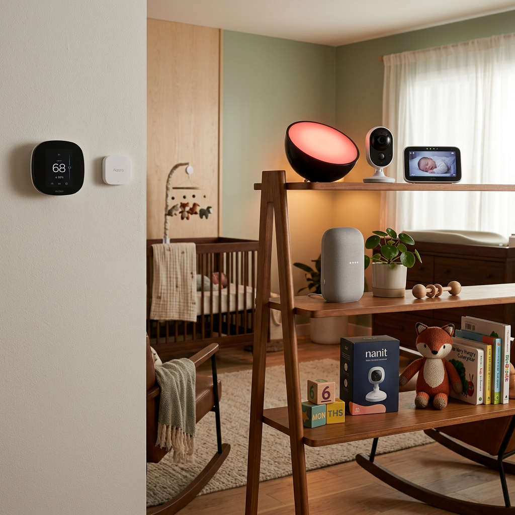 Smart Home Gadgets fürs Babyzimmer – Sensor, Babyphone und smartes Licht