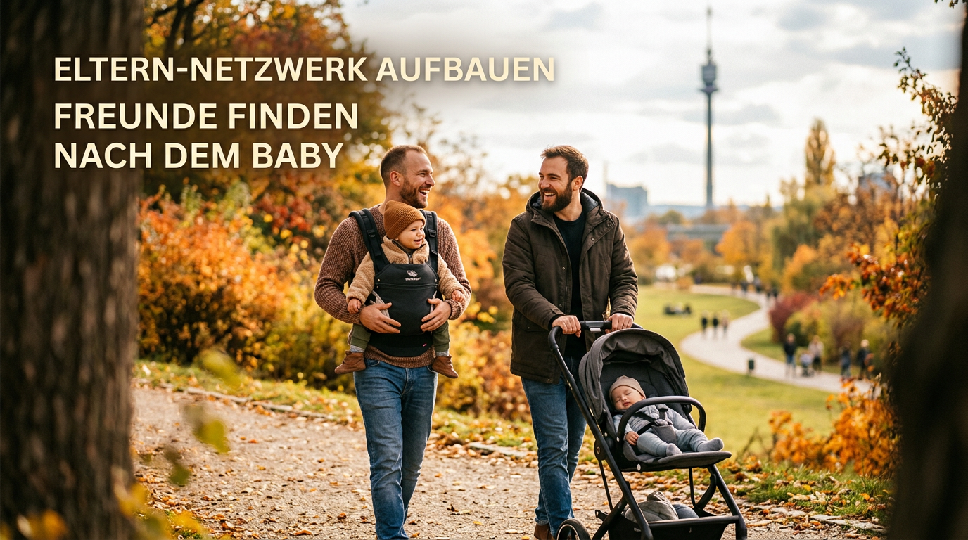 Eltern-Netzwerk aufbauen: Freunde finden nach dem Baby