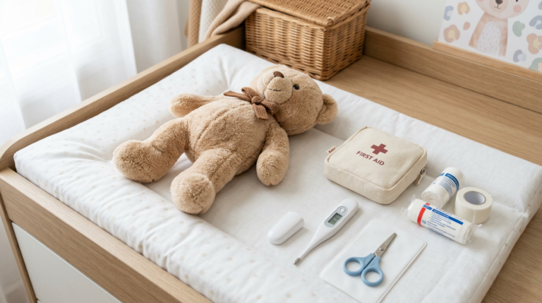 Erste Hilfe am Kind - Notfallausrüstung