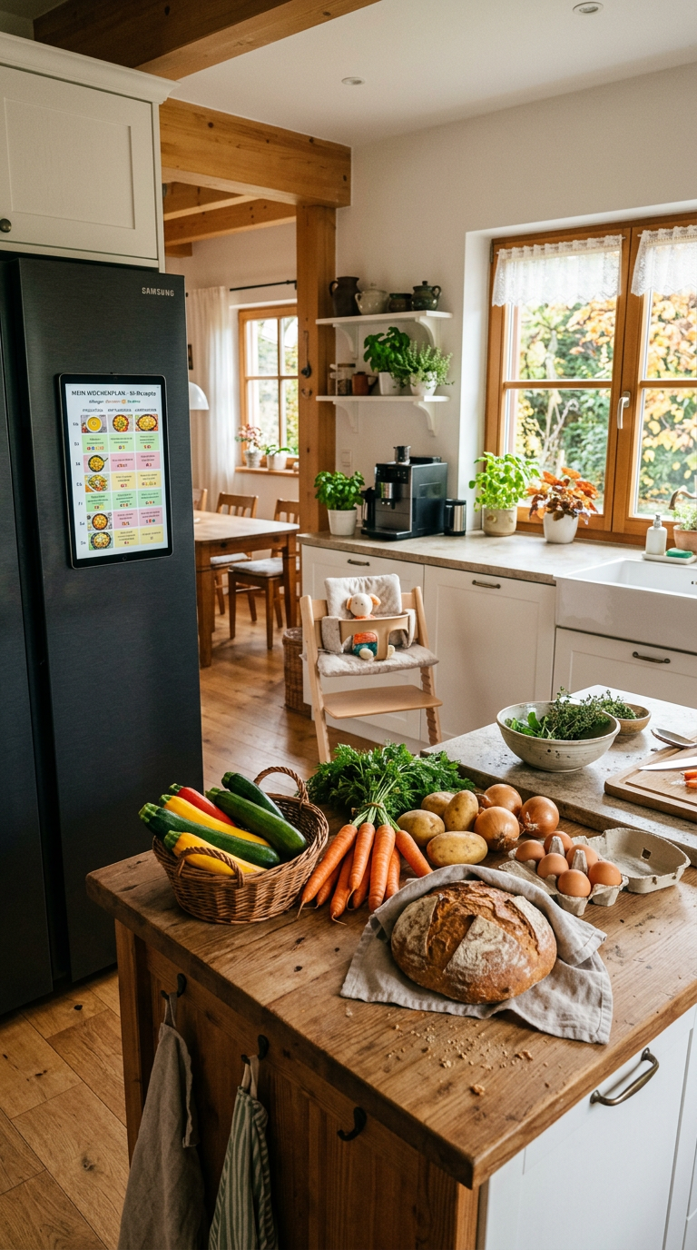 KI-generierter Wochenplan mit Baby-Allergien - Meal Planning