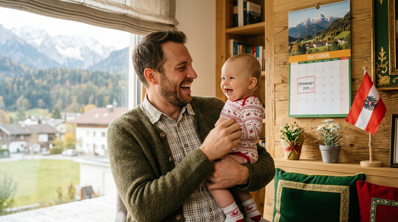 Papamonat Österreich 2026 Guide für Väter