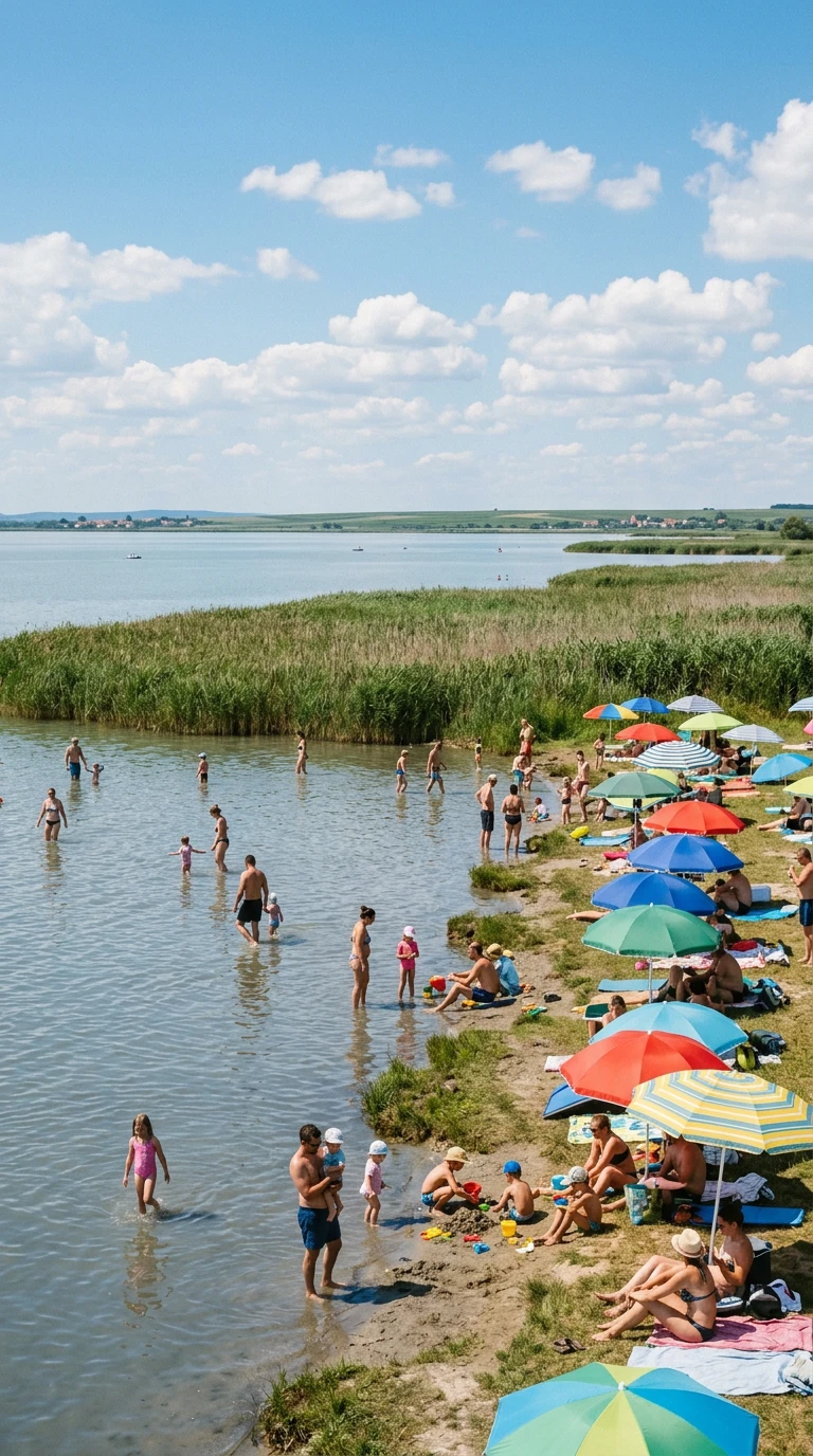 Neusiedler See Burgenland - flaches Wasser für Familien mit Kindern