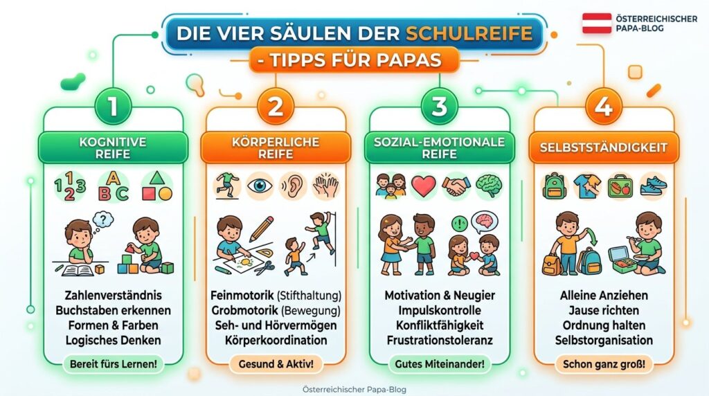 Schulreife-Checkliste für den Schulstart in Österreich – Einschulung 2026