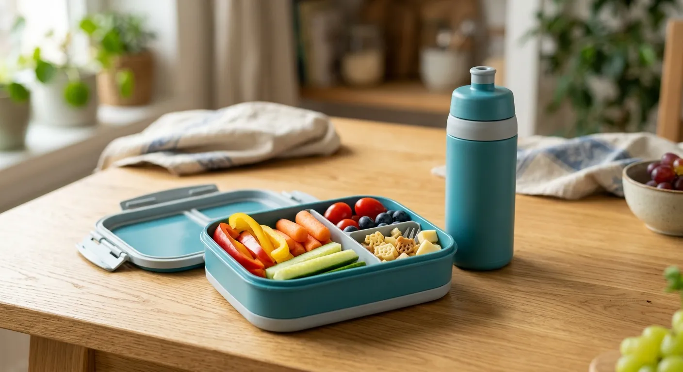 Jausenbox mit Fächern und Trinkflasche für die Schule – Jausenbox Kaufberatung